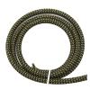 Cable Sleeves Black Gold Braid Sleeve High Density Sleeving Cable Wrap Sheath for Electric Cables(16mm,2 Meters) view 1