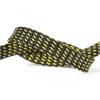 Cable Sleeves Black Gold Braid Sleeve High Density Sleeving Cable Wrap Sheath for Electric Cables(16mm,2 Meters) view 3