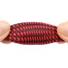Cable Sleeves Braid Sleeve Cable Insulated Protection Wrap Flexible Yarn Line Wire Harness Sheath Sleeves(Black Yellow White,04mm,5 Meters) view 4