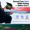 2026  [Audio+Video Record] HD1080P Ice Fishing Camera w/DVR 32GB, 10000mAh, 5'' OLED, Ice Fishing Camera Underwater Portable Fish Finder Fishing Gift for Men, IR, Boat and Ice Fishing, 65FT view 2