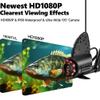 2026  [Audio+Video Record] HD1080P Ice Fishing Camera w/DVR 32GB, 10000mAh, 5'' OLED, Ice Fishing Camera Underwater Portable Fish Finder Fishing Gift for Men, IR, Boat and Ice Fishing, 65FT view 3