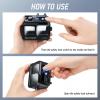 Seafrogs Aluminum Alloy Waterproof Action Camera Housing for GoPro Hero 12/11/10/9 Housing Case Underwater Waterproof Case Shockproof & Pressure-Resistant (Water Depth 60M / 195FT) view 3
