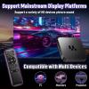 2026 Y1 Android 16.0 TV Box, 4K Ultra HD Smart Box for TV with 2.4GHz+5GHz WiFi, Internet Channel Box TV Device, S905 Chip, USB 2.0, Compact and Powerful (Infrared Remote Control) view 4