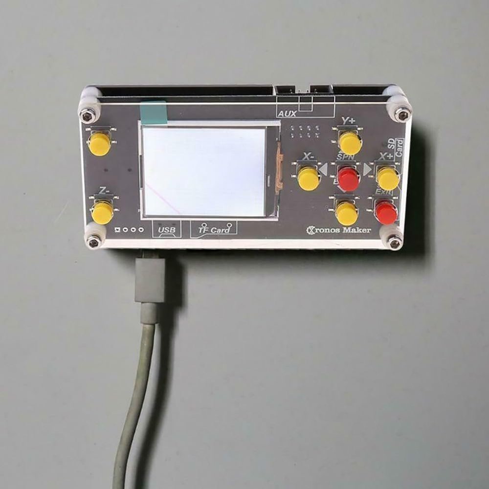 CNC Controller Board Offline for 3018 Pro 1610/2418/3018 CNC Engraving Machine, .8 Inch LCD with TF Card G Code File Support, Compatible with Firmware