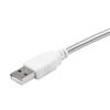 Omabeta USB LED Flexible Gooseneck Mini Light 28 Portable Reading Lamp for Laptop Office Workers, Plastic, White (Blue) view 4