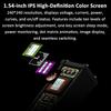 8 Ports USB C Splitter, Multi USB C Splitter Cable, with 1.54-inch IPS HD Color Display, 10-Level Brightness, One-Tap Screen Sleep, for Phones, Computer view 3