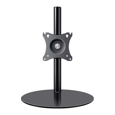LIUZQWAED Computer Monitor Stand, Drill-Free Desktop Bracket, Height Adjustable Suitable for Single TV Mount 14-27 Inch Horizontal and Vertical Screens.(H40CM)