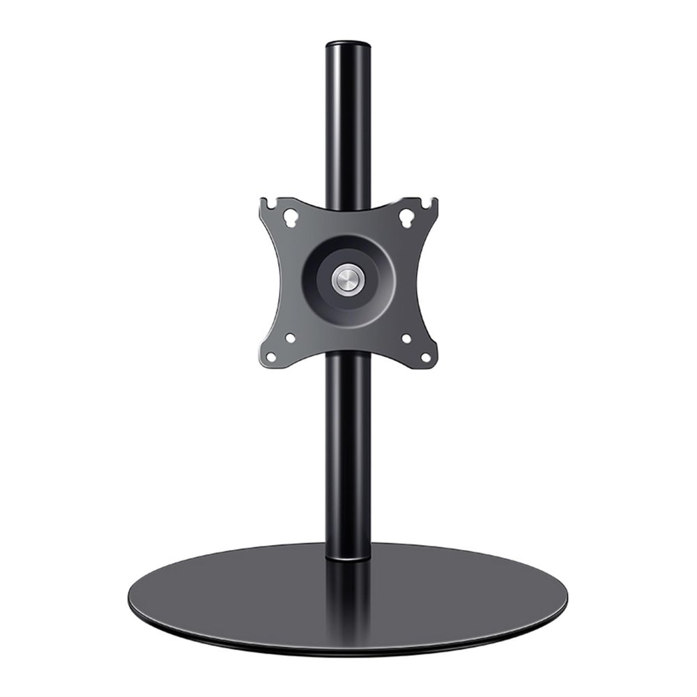 LIUZQWAED Computer Monitor Stand, Drill-Free Desktop Bracket, Height Adjustable Suitable for Single TV Mount 14-27 Inch Horizontal and Vertical Screens.(H40CM)