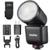 Godox V1 mid Flash for Nikon Camera,TTL Li-ion Round Head Camera Flash Speedlite,HSS Touch Screen 2.54G X System Auto/Manual Zoom 650 Full Power Flashes(Godox V1 Upgrade) view 1