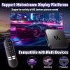 2026 Y1 Android 16.0 TV Box, 4K Ultra HD Smart Box for TV with 2.4GHz+5GHz WiFi, Internet Channel Box TV Device, S905 Chip, USB 2.0, Compact and Powerful (Bluetooth Voice Remote Control) view 4