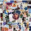 100pcs Music Taylor Stickers Pack,Waterproof Decal for Water Bottle,Adult Teen Kids Travel Case, Laptop, Guitar, Skateboard, Phone, Computer, Bike, Notebook, Helmet view 1