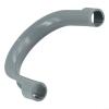 Grey PVC Drain Hose Clip for Washing Machine and Dishwasher, U-Shaped Drain Hose Holder, Laundry Room Drain Pipe Accessory, Pack(1Pcs) view 3