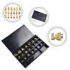 Date Stamp Replacement Characters for MY-380F Marking Machine, T Type Number Wheel Set and R Type Letter Dies for Batch Code Printing Parts, 70 Pcs Production Date Coding Wheels(Type R) view 2