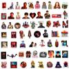 100pcs Movie Stranger Things 5 Stickers for Girl Waterproof Decal for Water Bottle,Adult Teen Kids Travel Case, Laptop, Guitar, Skateboard, Phone, Computer, Bike, Notebook, Helmet view 2