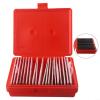 Steel Parallel Plates 0.0001" Tolerance Machinist Parallels Set for CNC Machine Alignment Tools, High Carbon Steel 6 Inch, 20 Pairs (40 pcs) view 2