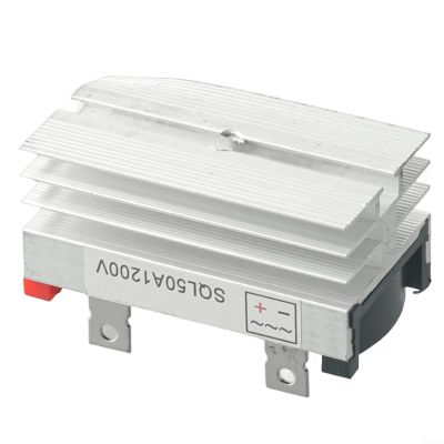 Three-Phase Bridge Rectifier 50A 1000V with Aluminum Heatsink for Brushless Generator, Heavy Duty Power Converter Module