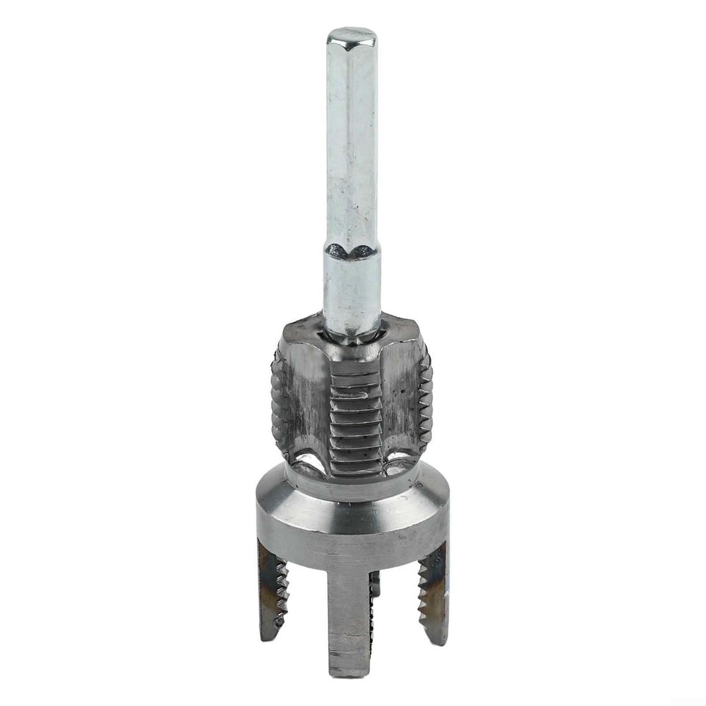 PPR Water Pipe Tool, Internal and External Thread Opener for Plumbing Thread Repair and Restoration, 4 Point and 6 Point Thread Tool Kit for DIY Plumbing Maintenance and Water Pipe InsA