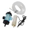 Electric Aquarium Cleaner USB Powered Fish Tank Vacuum for Freshwater and Saltwater Tanks, Submersible Siphon Water Changer with Filter & Silicone Tube, Turtle Tank Cleaning Tool(3 Meter) view 3