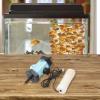 Electric Aquarium Cleaner USB Powered Fish Tank Vacuum for Freshwater and Saltwater Tanks, Submersible Siphon Water Changer with Filter & Silicone Tube, Turtle Tank Cleaning Tool(3 Meter) view 4