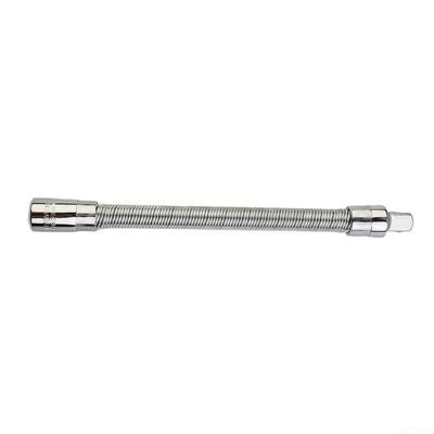Flexible Extension Rod for Socket Wrench, /4 Inch 3/8 Inch /2 Inch Flexible Socket Extension with Polished 45# Steel, Ratchet Wrench Extension with Flexible Shaft for Tight Spaces1/4 inch
