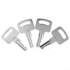 8 Pack 455 Ignition Keys for Heavy Equipment, Iron Industrial Machine Replacement Key Set Compatible with Forklifts and Construction Machinery view 3