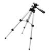STAHAD Aluminum Alloy Camera Tripod Stand with 360 Rotating Head and Adjustable Height Quick Release Mount for DSLR Cameras and Smartphones Silver for Photography and Travel view 1