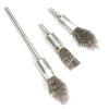 6pcs 1inch 10mm/16mm 1 Stainless Steel Wire Wheel End Brush for Drill Shank 1/4" for Removing Paint Derust and Cleaning(16mm Pionted) view 2