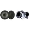 KICKER KSC 6.5" w/Speaker Pods -Compatible with Wrangler JL 2018-UP, Gladiator 2020-UP view 1