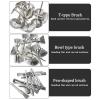 10/15/30pcs Stainless Steel Brush Wire Wheel Brushes Die Grinder Rotary Tool Electric Tool for The Engraver(Mix30) view 4