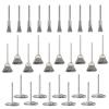 10/15/30pcs Stainless Steel Brush Wire Wheel Brushes Die Grinder Rotary Tool Electric Tool for The Engraver(Mix15) view 1
