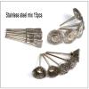 10/15/30pcs Stainless Steel Brush Wire Wheel Brushes Die Grinder Rotary Tool Electric Tool for The Engraver(Mix15) view 2