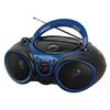 JENSEN CD-490 Portable CD Player with AM/FM Stereo Radio (Blue/Black) view 2
