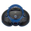 JENSEN CD-490 Portable CD Player with AM/FM Stereo Radio (Blue/Black) view 3