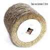 1 Piece Stainless Steel Wire Brush Wheel Wood Open Paint Polishing Deburring Wheel for Electric Striping Machine(Steel 0.15) view 2