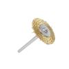 10Pcs Accessories 22mm Steel Rotary Brush Wire Wheel Brushes for Grinder Rotary Tool for Mini Drill Polishing view 4