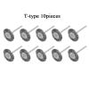 10/15/30pcs Stainless Steel Brush Wire Wheel Brushes Die Grinder Rotary Tool Electric Tool for The Engraver(T-Type) view 2