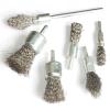 6pcs 1inch 10mm/16mm 1 Stainless Steel Wire Wheel End Brush for Drill Shank 1/4" for Removing Paint Derust and Cleaning(16mm) view 1