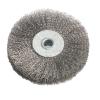 1pc Wire Wheel Brush 4" 6" Hole 10mm 16mm Flat Type for Bench Grinder Polishing Abrasive Tool for Metal Derust Wood Deburring(90x10) view 3