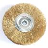1pc Wire Wheel Brush 4" 6" Hole 10mm 16mm Flat Type for Bench Grinder Polishing Abrasive Tool for Metal Derust Wood Deburring(90x10) view 4