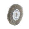 5inch Crimped Stainless Steel Wire Wheel Brush Bench Grinder Abrasive Tool 16mm Hole for Deburring Rust Cleaning Polishing view 3