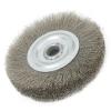 5inch Crimped Stainless Steel Wire Wheel Brush Bench Grinder Abrasive Tool 16mm Hole for Deburring Rust Cleaning Polishing view 4