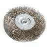 0.15mm Stainless Steel Wire Wheel Brush 3"-10" Flat Type for Bench Grinder Polishing Abrasive Tool Metal Derust Wood Deburring(200mmx32mm 1pc) view 2