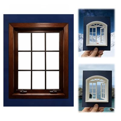 Creative Window Props, Portable Creative Window Frame Photography Props, Take The World in a Frame, Travel Photos Viewfinder, Shot Creator for Journey, Unique Record Capture Stunning Photo (C)