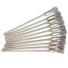 9pc/10Pc Stainless Steel Wire End Brush Brass Pen Shape Bristle Scratch Brushes Extension Rod 1/8" Shank for Power Rotary Tool(Stainless 10pcs) view 1