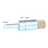 1pc Steel Wire Wheel End Brush for Drill Shank 1/4" for Removing Paint Derust and Cleaning(14mm 1pc) view 2