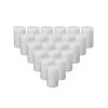 Suojim Film Canisters With Caps 80pcs Plastic Empty Film Canister Camera Reel Container Storage Case Can For Accessories Art(White) view 1