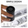 Suojim Film Canisters With Caps 50/60/70Pcs Film Box Camera Storage Case Canisters Bulk Black with Caps Plastic Holder Photography(60pcs) view 2
