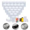 Suojim Film Canisters With Caps 70pcs Plastic Empty Bottle Film Cans Canisters Containers(White) view 2