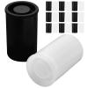 Suojim Film Canisters With Caps 80Pcs Empty Film Canisters Reusable Plastic Storage Jars With Lids Camera Case For Films Instant Photography view 1