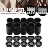 Suojim Film Canisters With Caps 90pcs Plastic Empty Film Canister Camera Reel Container Storage Case Can for Watercolor Paint(White) view 2